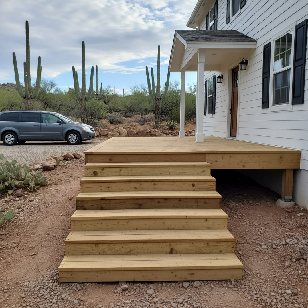 Deck Staining & Sealing completed by Midway Deck Solutions in Chandler, AZ